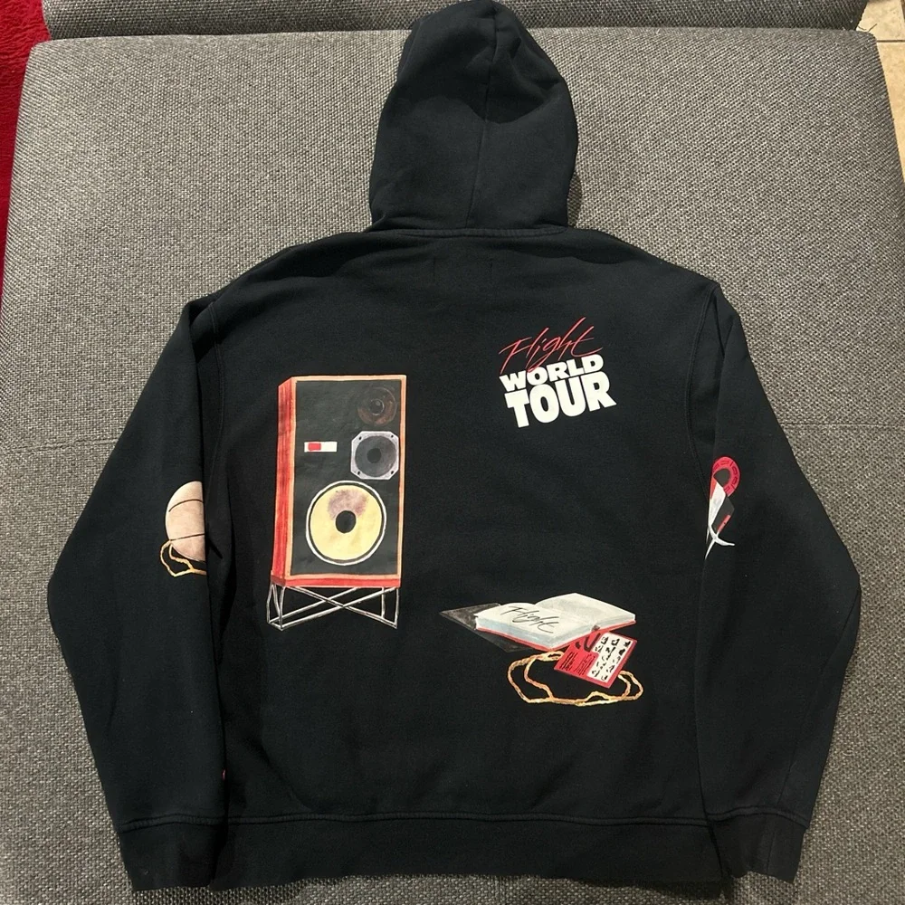 Rare Y2K Nike Air Jordan Flight Workd Tour Hoodie